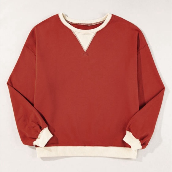 Daphne drop shoulder oversized sweatshirt - Picture 3 of 6